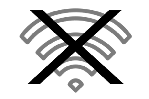 No wifi symbol
