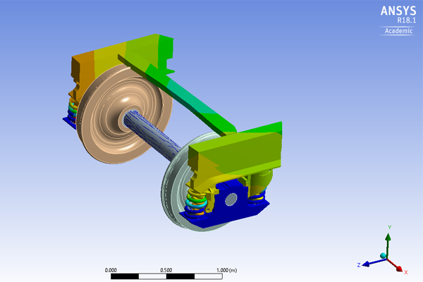 Screenshot from ANSYS software
