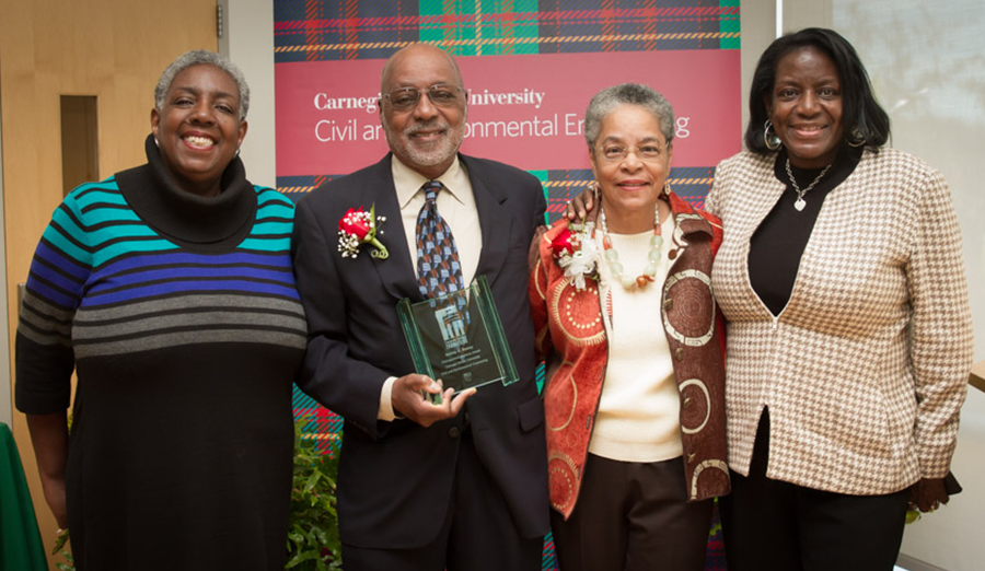 Dr. Melvin Ramey with his family
