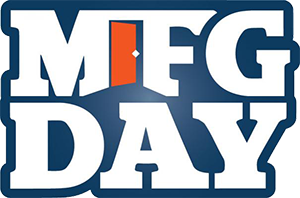 M.F.G. (manufacturing) Day logo